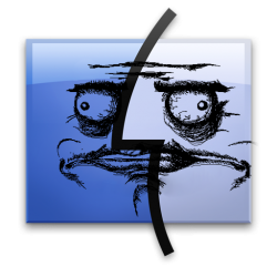 Finder Trollface