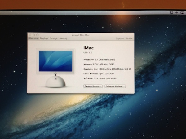 About this Mac