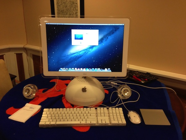 Un iMac 20" sur Mountain Lion