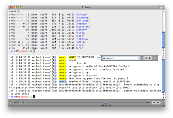 Interface de Terminal améliorée par iTerm2