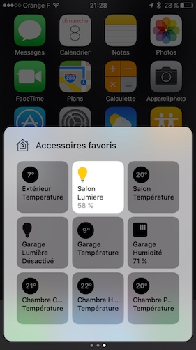 Un Control Center organisé…