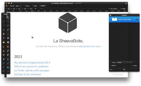 Capture de Pixelmator.app