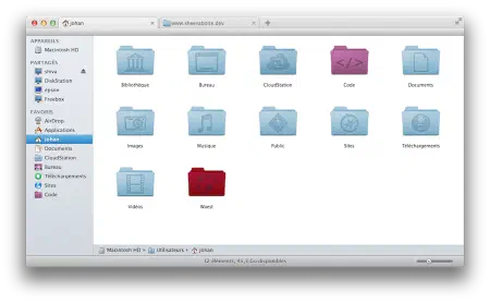 Capture de XtraFinder.app