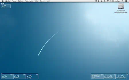 Capture d&rsquo;Ubersicht.app